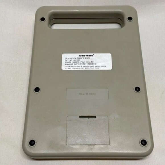 Spell N Math Radio Shack Learning System Rare 1980's Korea Vintage Tested Works! - Picture 2 of 15